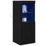 Madia LED Nero 41 x 37 x 100 cm Legno truciolato
