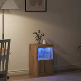 Madia LED Rovere artigianale 41 x 37 x 67 cm Legno truciolato
