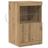 Madia LED Rovere artigianale 41 x 37 x 67 cm Legno truciolato