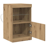 Madia LED Rovere artigianale 41 x 37 x 67 cm Legno truciolato