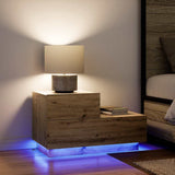 Armadio da Notte Rovere artigianale 70 x 36 x 40,5 cm