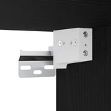 Armadio da letto a muro LED Nero 30 x 28,5 x 30 cm