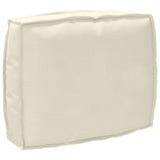 Cuscino Crema 50 x 40 x 12 cm Tessuto Oxford