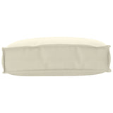 Cuscino Crema 50 x 40 x 12 cm Tessuto Oxford