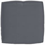 Cuscino per seduta pallet Antracite 50 x 50 x 12 cm