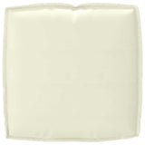 Cuscino per seduta pallet Crema 50 x 50 x 12 cm Tessuto Oxford