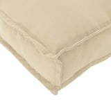 Cuscino Beige 50 x 50 x 12 cm Tessuto Oxford