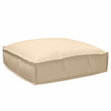Cuscino Beige 50 x 50 x 12 cm Tessuto Oxford