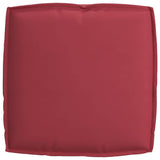 Cuscino Rosso Vino 50 x 50 x 12 cm Tessuto Oxford