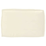 Cuscino per schienale pallet con cuscino Crema 60 x 40 x 12 cm