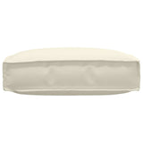 Cuscino per seduta pallet Crema 60 x 60 x 12 cm Tessuto Oxford