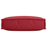 Cuscino Rosso Vino 60 x 60 x 12 cm Tessuto Oxford