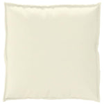 Cuscino per seduta pallet Crema 70 x 70 x 12 cm Tessuto Oxford