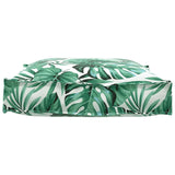 Cuscino per seduta pallet Motivo a foglia 70 x 70 x 12 cm