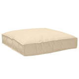 Cuscino Beige 80 x 80 x 12 cm Tessuto Oxford