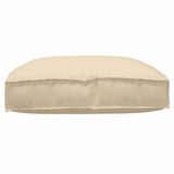 Cuscino Beige 80 x 80 x 12 cm Tessuto Oxford