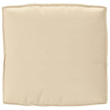 Cuscino Beige 80 x 80 x 12 cm Tessuto Oxford