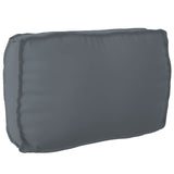 Cuscino Antracite 70 x 40 x 12 cm Tessuto Oxford