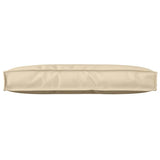 Cuscino Beige 80 x 40 x 12 cm Tessuto Oxford