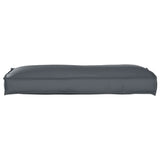 Cuscino per schienale pallet Antracite 120 x 40 x 12 cm
