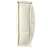 Cuscino per schienale pallet con cuscino Crema 120 x 40 x 12 cm