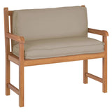 Cuscino per schienale pallet con cuscino Talpa 120 x 40 x 12 cm