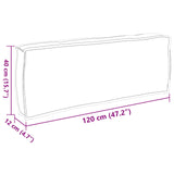 Cuscino Talpa 120 x 40 x 12 cm Tessuto Oxford