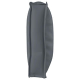 Cuscino Antracite 120 x 60 x 12 cm Tessuto Oxford