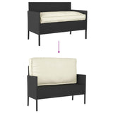 Cuscino Crema 120 x 60 x 12 cm Tessuto Oxford
