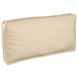 Cuscino Beige 120 x 60 x 12 cm Tessuto Oxford
