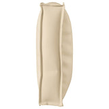 Cuscino Beige 120 x 60 x 12 cm Tessuto Oxford