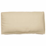 Cuscino Beige 120 x 60 x 12 cm Tessuto Oxford