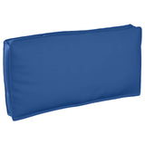 Cuscino Blu Reale 120 x 60 x 12 cm Tessuto Oxford