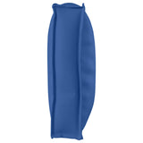 Cuscino Blu Reale 120 x 60 x 12 cm Tessuto Oxford