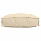 Cuscino per seduta pallet 6 pcs Beige 40 x 40 x 8 cm
