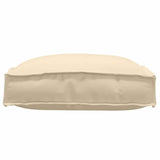 Cuscino per seduta pallet 6 pcs Beige 40 x 40 x 8 cm