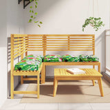 Cuscino per seduta pallet 6 pcs Multicolore 40 x 40 x 8 cm