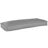 Cuscino Grigio 100 x 40 x 8 cm Tessuto Oxford