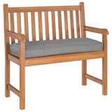 Cuscino Grigio 100 x 40 x 8 cm Tessuto Oxford