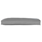 Cuscino Grigio 100 x 40 x 8 cm Tessuto Oxford