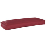 Cuscino Rosso Vino 100 x 40 x 8 cm Tessuto Oxford