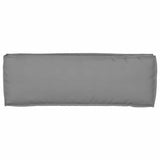 Cuscino per panca pallet Grigio 120 x 40 x 8 cm Tessuto Oxford