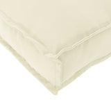 Cuscino Crema 120 x 40 x 8 cm Tessuto Oxford
