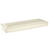 Cuscino Crema 120 x 40 x 8 cm Tessuto Oxford