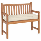 Cuscino Crema 120 x 40 x 8 cm Tessuto Oxford
