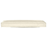 Cuscino Crema 120 x 40 x 8 cm Tessuto Oxford