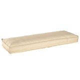 Cuscino Beige 120 x 40 x 8 cm Tessuto Oxford