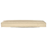 Cuscino Beige 120 x 40 x 8 cm Tessuto Oxford
