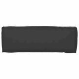 Cuscino per panca pallet Nero 120 x 40 x 8 cm Tessuto Oxford
