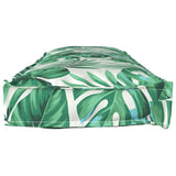 Cuscino per panca pallet Motivo a foglia 120 x 40 x 8 cm